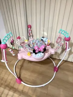 美品⭐︎フィッシャープライス ピンクフラワー ジャンパルー Amazon | 【Amazon.co.jp限定】 フィッシャープライス ジャンパ