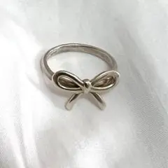 ティファニー Tiffany ボウタイ リボン リング