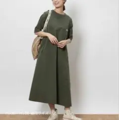 ワンピース 「CAMP7」バックロゴワンピース　M