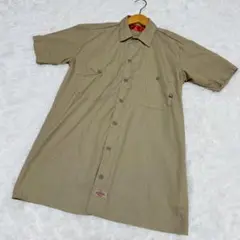 Dickies ワークシャツ ベージュ 半袖 ホンデュラス ディッキーズ