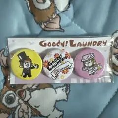 Goody! Laundry 100周年記念ピンバッジセット