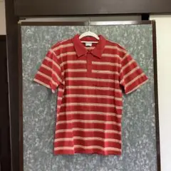 ポロシャツ 赤襟⭐︎新品⭐︎L