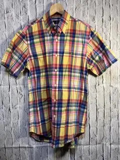 Ralph Lauren 半袖チェックシャツ Sサイズ