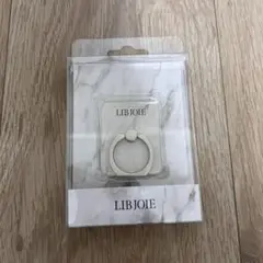 LIB JOIE スマホリング ホワイト