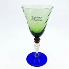 MURANO MORGILLO ムラノ 金彩 葡萄 モチーフ コンポート グラス MURANO MORGILLO ムラノ 金彩 葡萄 モチーフ コンポート グラス