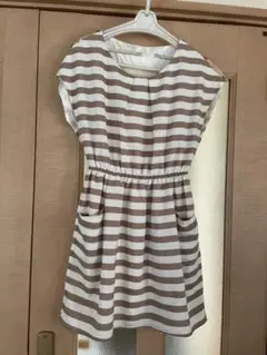 ミッシュマッシュ　ストライプチェニック