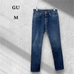 ジーユー デニムパンツ ズボン 321-262173 ブルー 青 28インチ M