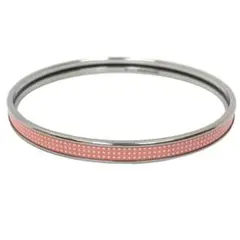 ❤お得なお品❤エナメルブレスレット ユニ ライトピンクｘシルバー金具 エルメス HERMES - 中古 エルメス HERMES ユニセックス ブレスレット