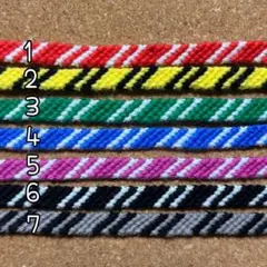 ④青　ハンドメイド　ミサンガ　アンクレット　スポーティー