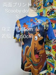 新品 Scooby-Do! スクービードゥー 両面プリントTシャツ S