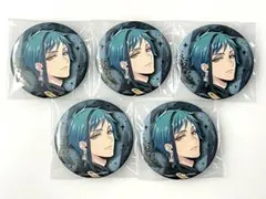 【匿名配送】ツイステ　ブレイジングジュエル　缶バッジ　フロイド　5点セット