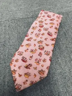 Salvatore Ferragamo ピンクネクタイ
