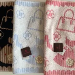 クレイサス　タオルハンカチ　3枚セット