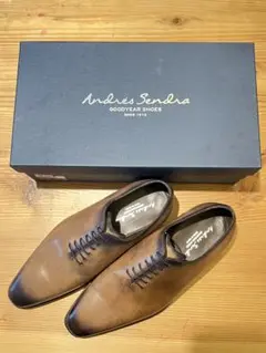 【新品】Andres Sendra ブラウン×ブラック 革靴 サイズ8.5 2025年最新】andres sendraの人気アイテム - メルカリ