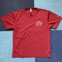 CENTURY RUN ロゴ入り 赤 Tシャツ Lサイズ