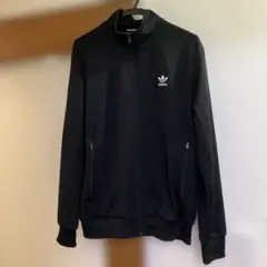 最終値下げ！　ADIDAS ブラック ジャージ　トラックジャケット