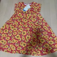 Mialy Mail ひまわり柄 ワンピース 130