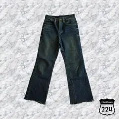 値下 mysty woman カットオフ デニムパンツ ful-0289