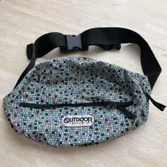 OUTDOOR PRODUCTS ボディバッグ・ウエストポーチ モザイクパターン