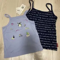 女の子用キャミソール　新品他2枚セット