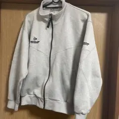 ☆【ダンロップモータースポーツ】S グレー系 ジップアップ