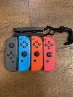 Switchコントローラーブラック、ブルーレッド、ピンク