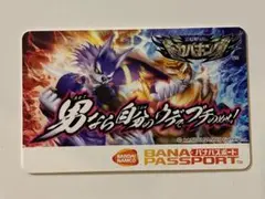 激レア 未発売ゲーム 獣技闘伝ドカバキング ロケテスト限定 バナパスポートカード