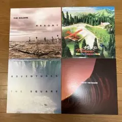 THE SQUARE LPレコード4枚