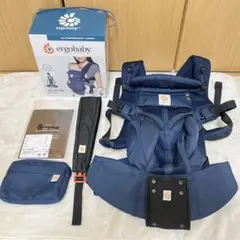 ⭐︎美品箱あり⭐︎エルゴベビー オムニ360 クールエア ミッドナイトブルー