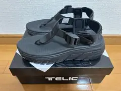 【新品未使用】TELIC ブラック スポーツサンダル 25センチ
