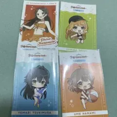 学園アイドルマスター 学マス 海の家 購入特典 4枚 ブロマイドセット