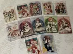 五等分の花嫁　クリアカードコレクション等　未使用品セット