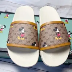 GUCCI×ディズニー ミッキー サンダル レディース グッチ