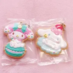サンリオアイシンクッキーチャーム　マイメロ&シナモロール