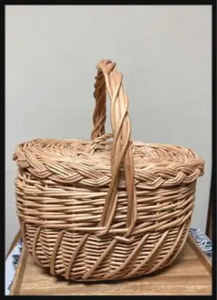 かごバッグ ラタン バスケット 手さげバッグ 買い物かご インテリア 収納