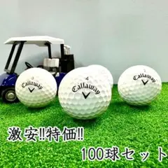 800・ロストボール キャロウェイ 色々 ホワイト 100球 B