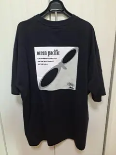 【新品】オーシャンパシフィック/OP ボックスプリントビッグTシャツ LLサイズ