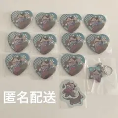 忍たま乱太郎 ナンジャタウン ハート缶バッジ キーホルダー ステッカー しんベヱ