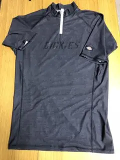 Dickies ダークグレー ハーフジップラッシュガード　ディッキーズ　水着