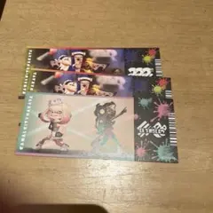 スプラトゥーン キャラクターカード 3枚セット