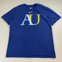 NIKE カレッジTシャツ オーガスタナ大学 ネイビー カレッジロゴ USA