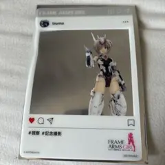 フレームアームガールズ　出雲　コトブキヤ キャンペーン　SNS投稿風クリアカード