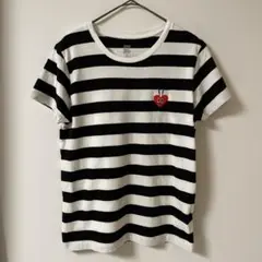 グラニフ エリックカール　コラボTシャツ　ボーダー　SSサイズ