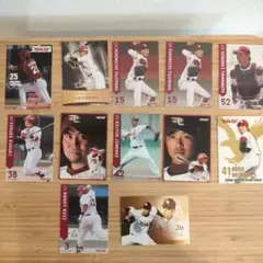 プロ野球トレーディングカードセット