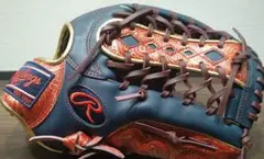 美品 ローリングス HOH 軟式用 グローブ ペイズリー柄 サイズ 13インチ