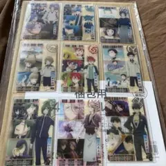 刀剣乱舞　プラカード　缶バッジ　ラバスト　ビニールチャーム　アクスタ17点セット