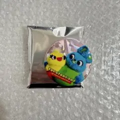 【未使用品】 スカイツリー限定 トイストーリー ダッキー＆バニー 缶バッジ