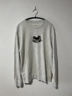 【グラニフ】100万回生きたねこスウェット とらねこフェイス