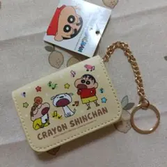 【167】クレヨンしんちゃん キャラクター財布 キーチェーン付き