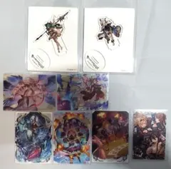 グラブル アクリルスタンド カード 8点セットまとめ売り